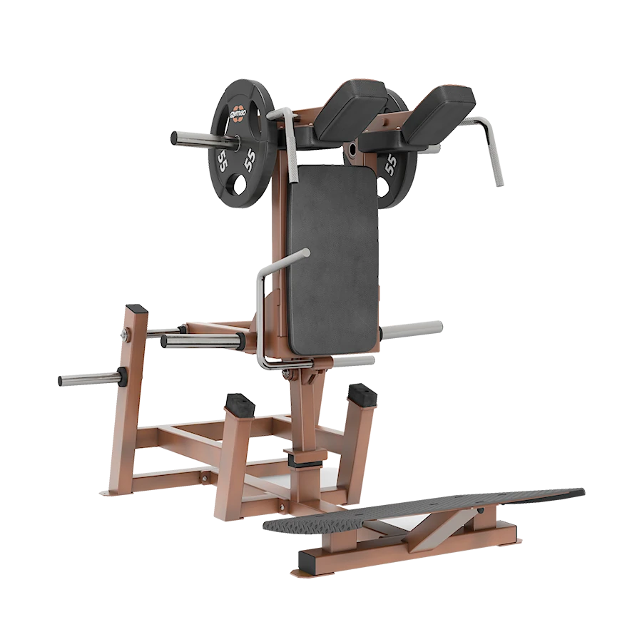 A GYM80 Outdoor Squat Machine with a weatherproof finish