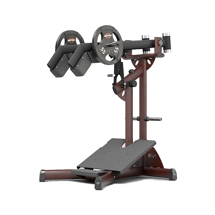 A GYM80 Pure Kraft Leverage Squat machine