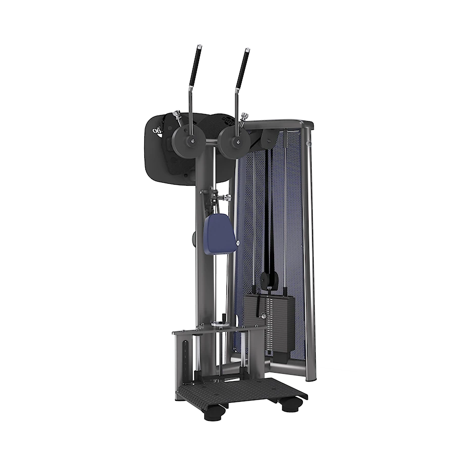 A GYM80 Sygnum Standing Chest Crossover Machine