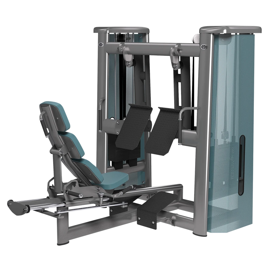 A GYM80 Sygnum Dual Leg Press machine for unilateral training