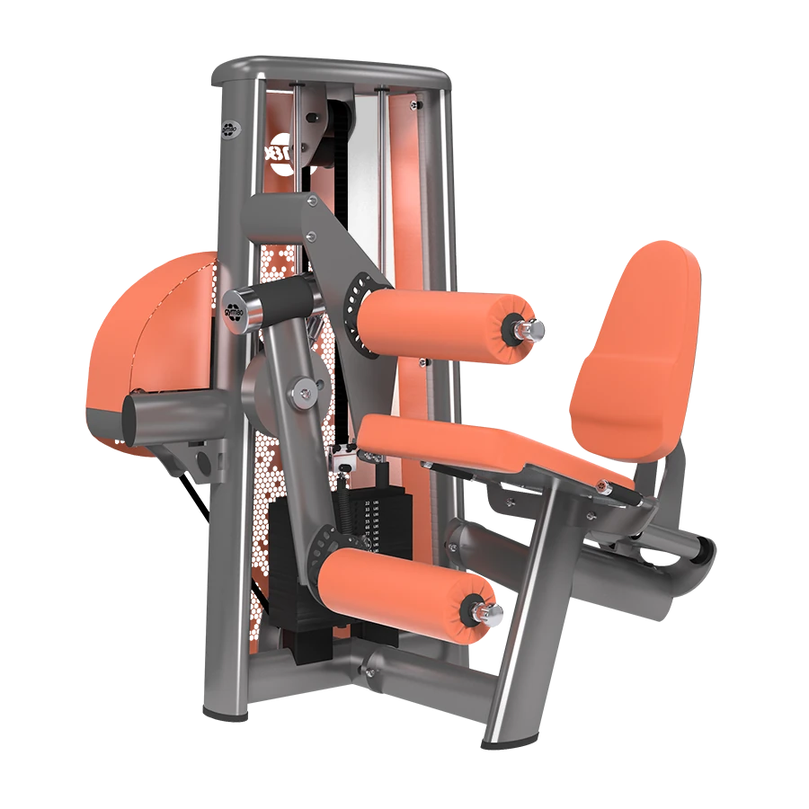 A GYM80 Sygnum Innovation combination leg extension and leg curl machine