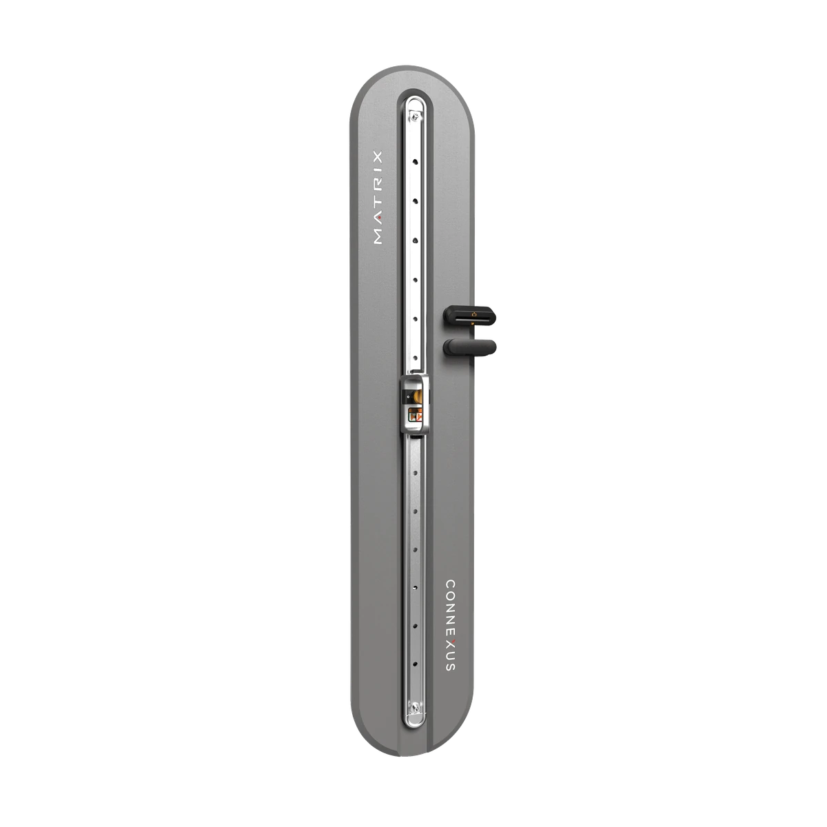 Gray Matrix Connexus Column, a wall-mounted functional training panel with a height-adjustable cable handle